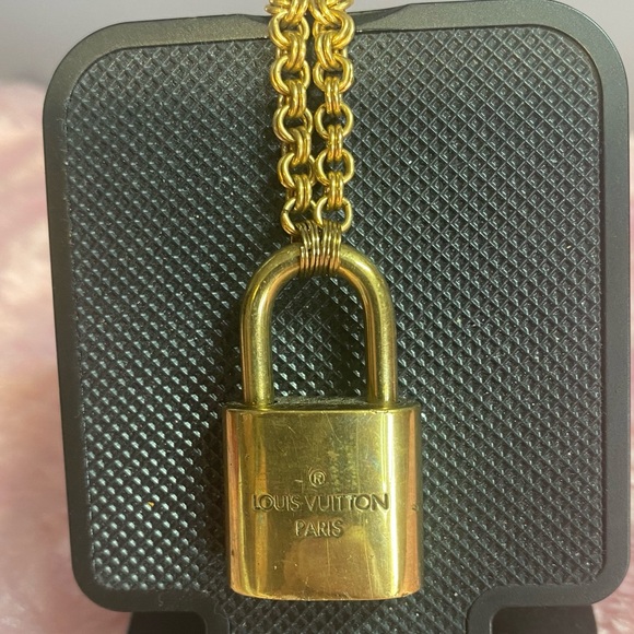 Louis Vuitton Lock & Key Necklace - Picture 6 of 12
